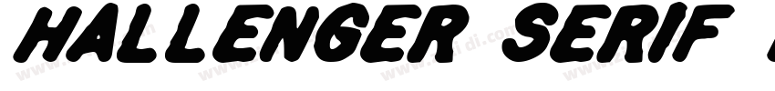 Hallenger Serif Fon字体转换